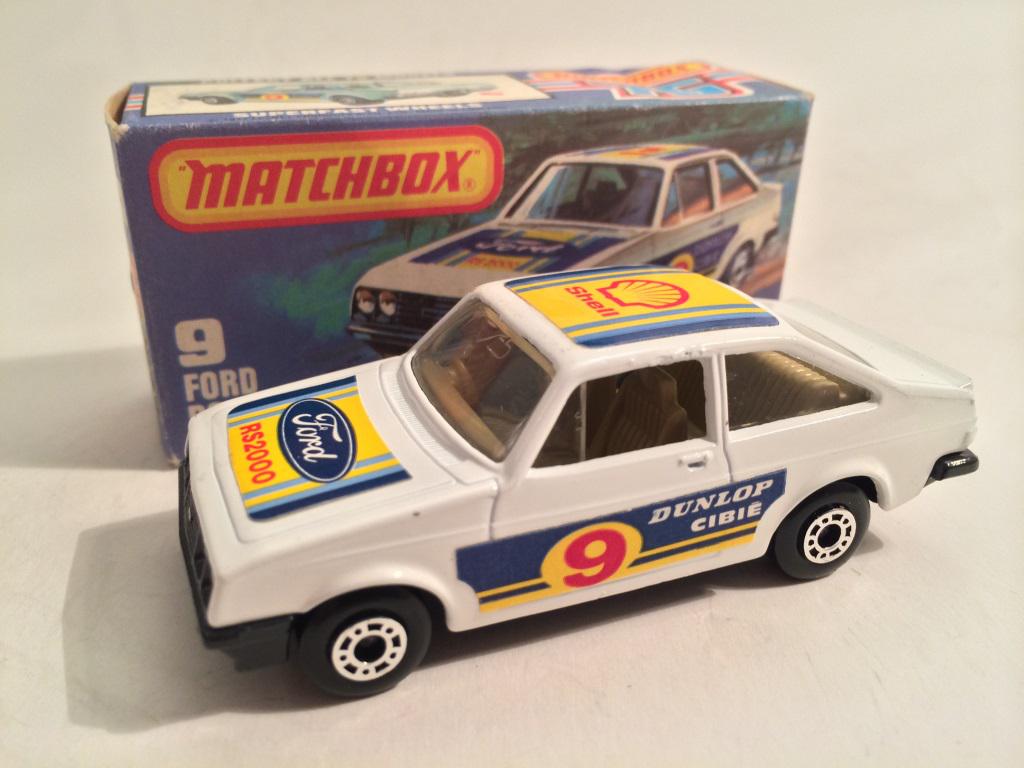 Matchbox Superfast No.9C Ford Escort RS2000