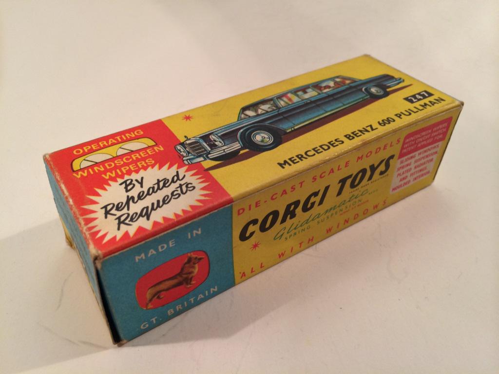 Corgi No.247 Mercedes 600 Pullman Cars We sell and buy quality collectible toys from the 50's, 60's, 70's and 80's