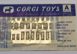 Corgi Accessory Pack A