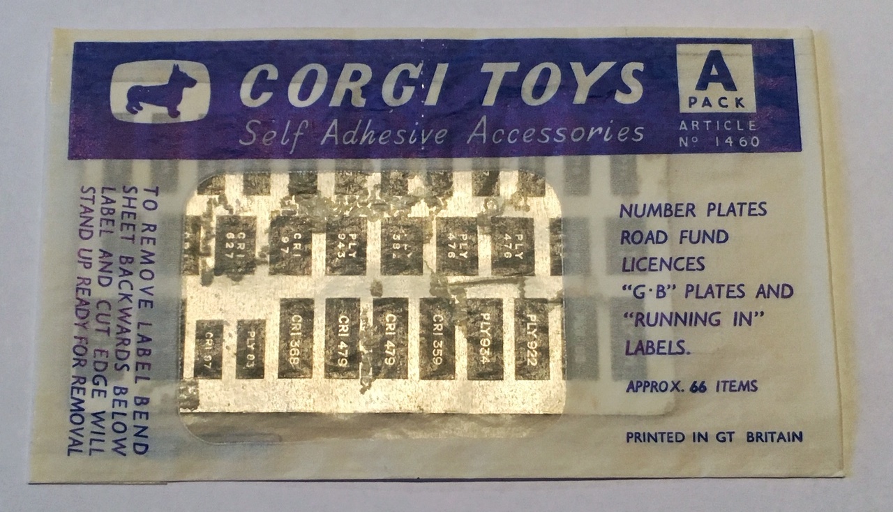 Corgi Accessory Pack A