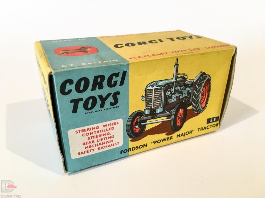 Corgi No.55 Fordson Power Major Tractor Agricultral Models We sell and buy quality collectible toys from the 50's, 60's, 70's and 80's