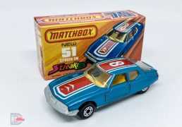 Matchbox Superfast 51b Citroen SM Streakers issue 1-75 Series Superfast issues We sell and buy quality collectible toys from the 50's, 60's, 70's and 80's