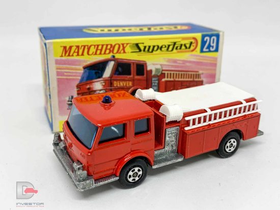 Matchbox Superfast No.29a Fire Pumper Truck