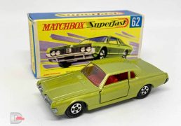 Matchbox Superfast 62a Mercury Cougar