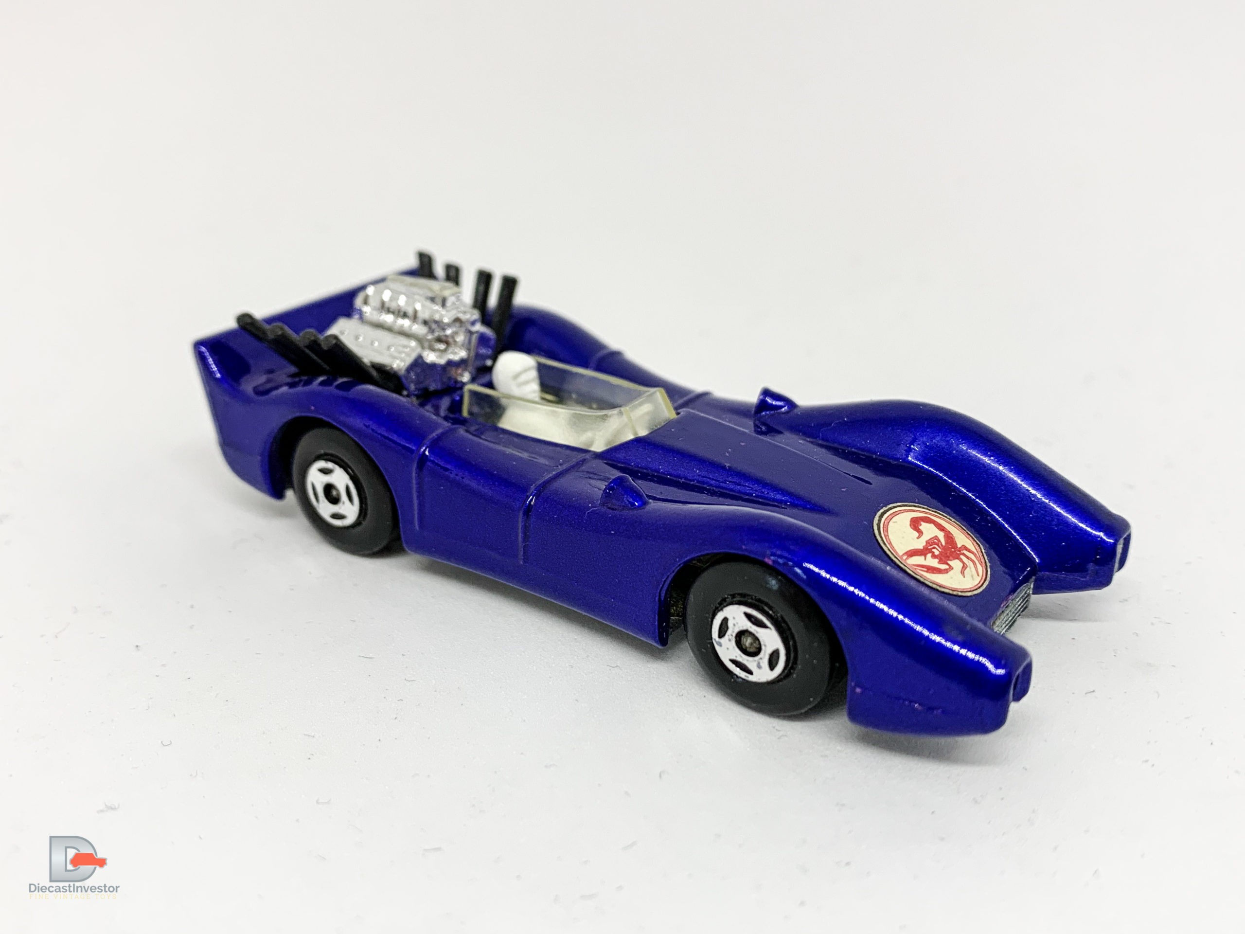 Matchbox Superfast 61a Blue Shark- Scorpion Tampo 1-75 Series Superfast issues We sell and buy quality collectible toys from the 50's, 60's, 70's and 80's