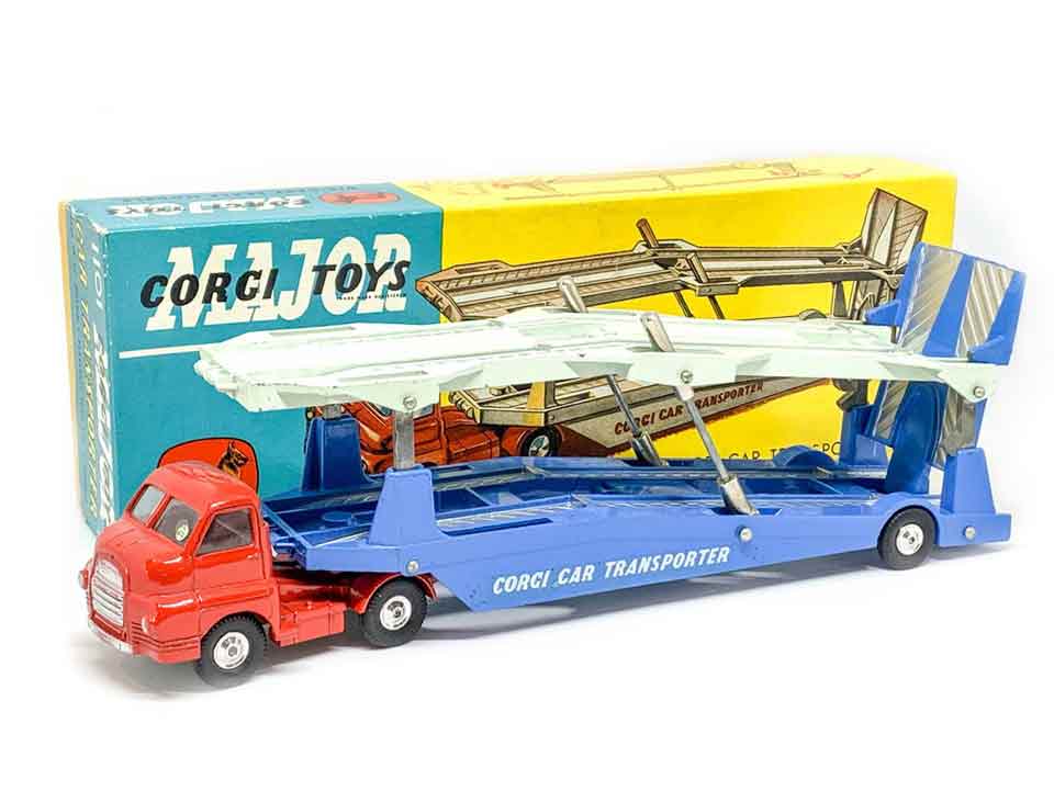 Corgi major toys 2024 carrimore car transporter