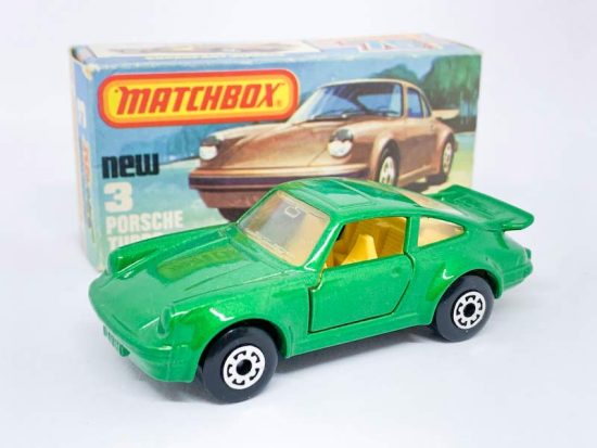 matchbox no 3 porsche turbo