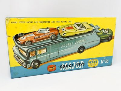 Corgi GS16 Gift Set containing Ecurie Ecosse Racing Transporter Archive We sell and buy quality collectible toys from the 50's, 60's, 70's and 80's