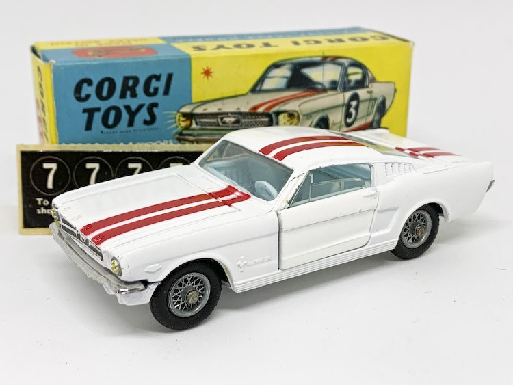 Corgi 325 Ford Mustang Fastback “Competition Model” Cars We sell and buy quality collectible toys from the 50's, 60's, 70's and 80's