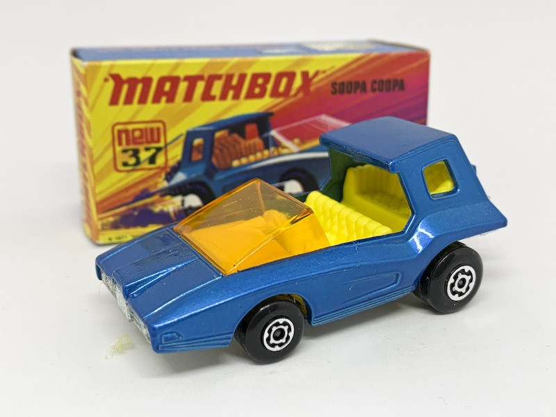 Matchbox Superfast 37b Soopa Coopa 1-75 Series Superfast issues We sell and buy quality collectible toys from the 50's, 60's, 70's and 80's