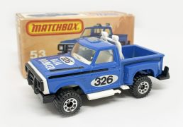 Matchbox Superfast 53f Ford Custom F150 Flareside Pick-up Truck