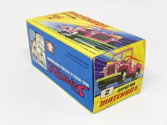 Matchbox Superfast No.2b Jeep Hot Rod