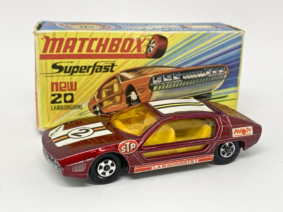 Matchbox Superfast No. 20a Lamborghini Marzal 1-75 Series Superfast issues We sell and buy quality collectible toys from the 50's, 60's, 70's and 80's