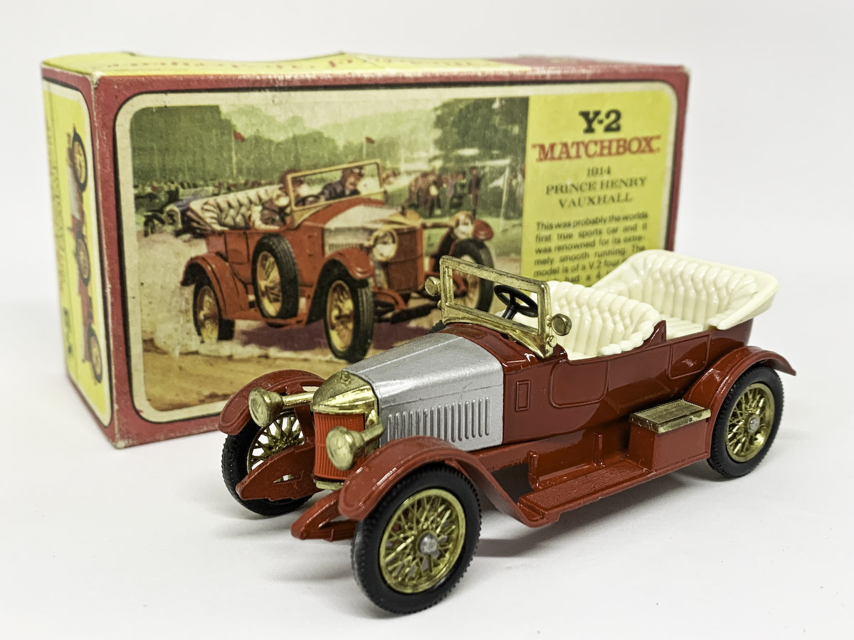 Matchbox Models of Yesteryear Y2 Prince Henry Vauxhall Cars We sell and buy quality collectible toys from the 50's, 60's, 70's and 80's