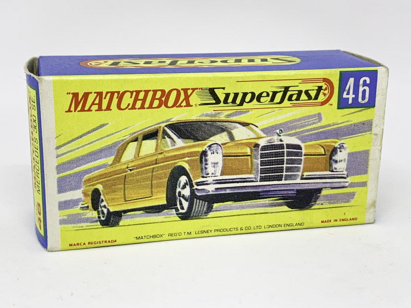 Matchbox Superfast 46a Mercedes 300 SE Coupe twin pack issue Staff car 1-75 Series Superfast issues We sell and buy quality collectible toys from the 50's, 60's, 70's and 80's