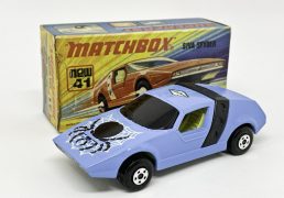 Matchbox Superfast 41b Siva Spyder Roman Numeral issue 1-75 Series Superfast issues We sell and buy quality collectible toys from the 50's, 60's, 70's and 80's