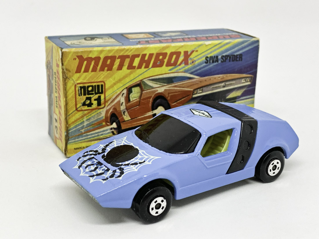 Matchbox Superfast 41b Siva Spyder Roman Numeral issue 1-75 Series Superfast issues We sell and buy quality collectible toys from the 50's, 60's, 70's and 80's