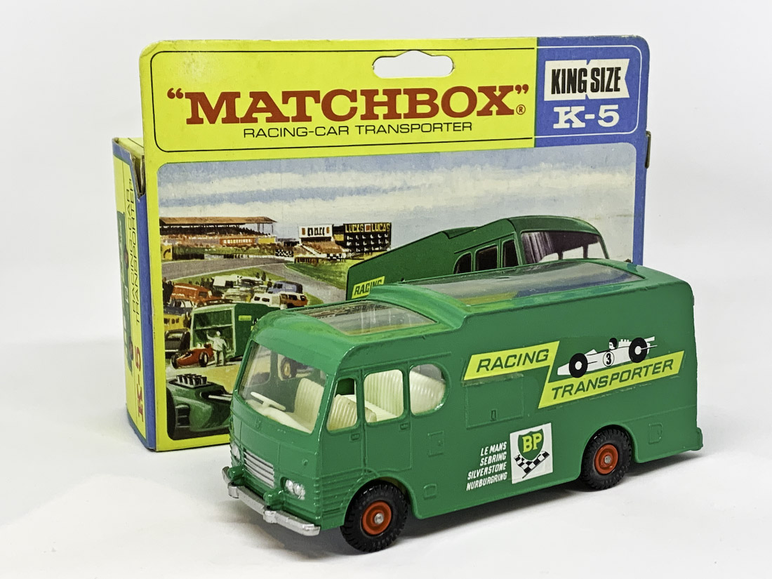 Matchbox K5 Racing Car Transporter Cars We sell and buy quality collectible toys from the 50's, 60's, 70's and 80's