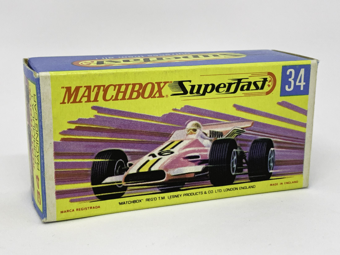 Matchbox Superfast 34a Formula 1 Racing Car 1-75 Series Superfast issues We sell and buy quality collectible toys from the 50's, 60's, 70's and 80's