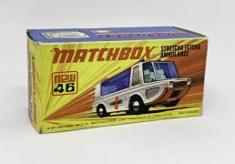 Matchbox Superfast 46b Stretcha Fetcha Ambulance (US issue Viper Van) 1-75 Series Superfast issues We sell and buy quality collectible toys from the 50's, 60's, 70's and 80's