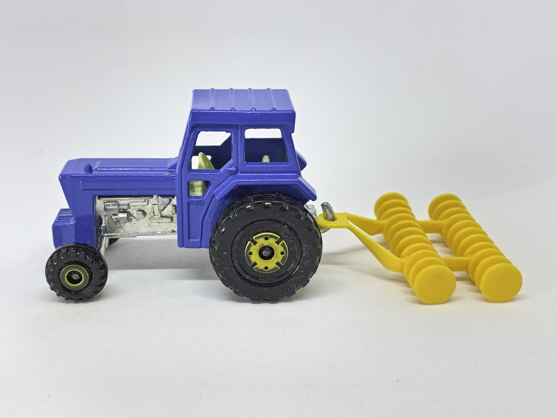 Matchbox Superfast No.46c Ford Tractor & Disc Harrow 1-75 Series Superfast issues We sell and buy quality collectible toys from the 50's, 60's, 70's and 80's