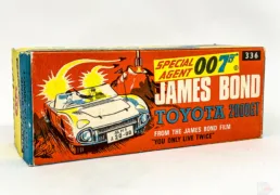 Corgi No.336 “James Bond” Toyota 2000 GT Cars We sell and buy quality collectible toys from the 50's, 60's, 70's and 80's