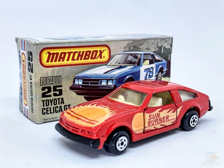 Matchbox Superfast No.25e Toyota Celica GT 1-75 Series Superfast issues We sell and buy quality collectible toys from the 50's, 60's, 70's and 80's