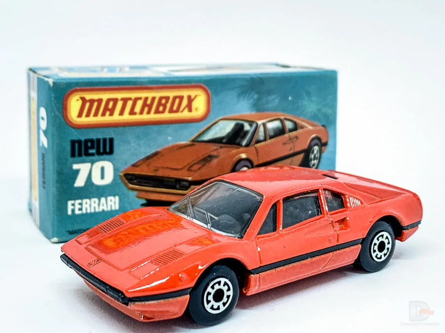 Matchbox Superfast No.70d Ferrari 308 GTB (2) 1-75 Series Superfast issues We sell and buy quality collectible toys from the 50's, 60's, 70's and 80's