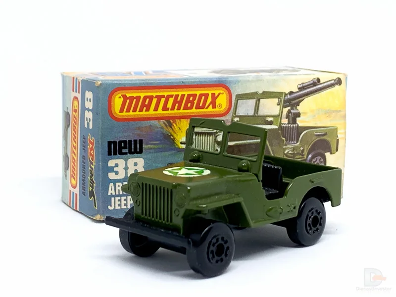 Matchbox Superfast 38c Armoured Jeep Twin Pack issue