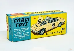 Corgi 318 Lotus Elan Pristine, I`ve Got a Tiger in my Tank Cars We sell and buy quality collectible toys from the 50's, 60's, 70's and 80's