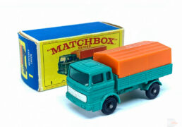 Matchbox Regular Wheels No. 1e Mercedes Covered Truck